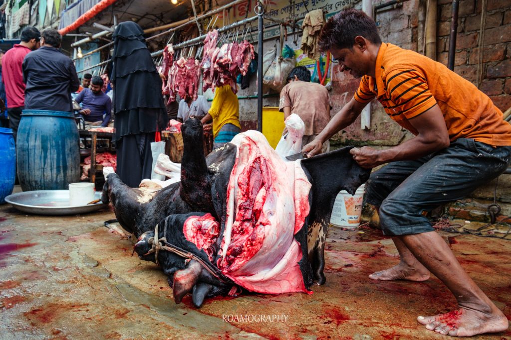 Street slaughtering