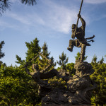 Entering Huaguoshan Park