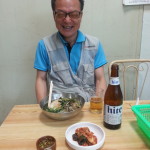 The joyful Mr Kim from Yeongdeok