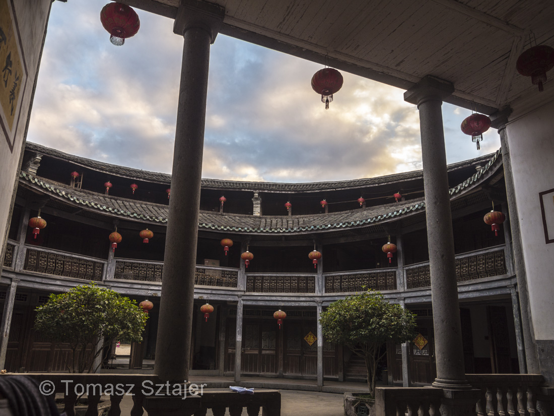 Inside tulou