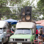 Street market in Sukhotai