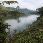 Walking along River Ou