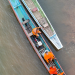 View from the Nong Khiaw bridge