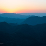 Sunset over Nong Khiaw